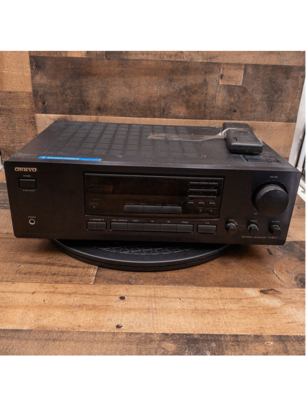 Onkyo TX-8211 Stereo Receiver Amplifier Remote Tested VINTAGE Bundle